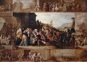 Frans Francken II The Parable of the Prodigal Son oil painting on canvas